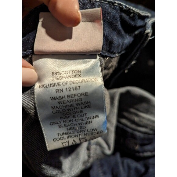 Laurie Felt Size 00P Classic Boyfriend Blue Jeans - Picture 5 of 6